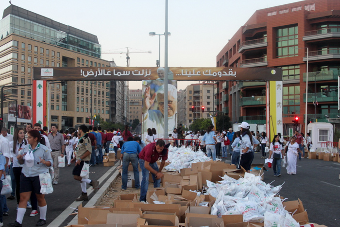 Les Scouts du Liban mobilisés pour la venue du Pape