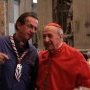 Jacques Gagey et le cardinal Etchegaray (Moment de rencontre le premier (…)