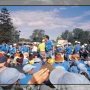 La messe arrivée des scouts