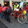 arrêt au stand pour la rosalie